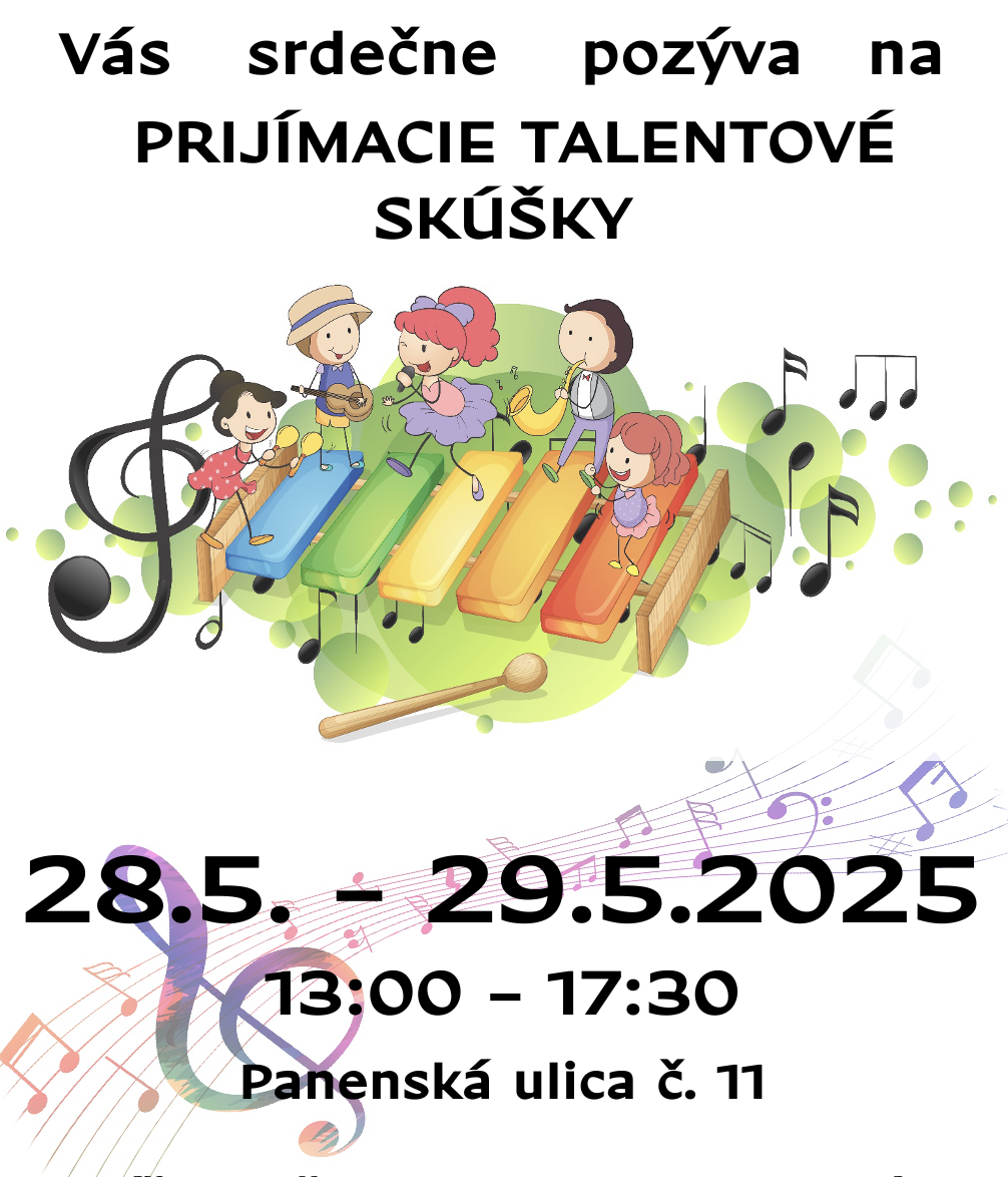 Prijímacie skúšky 2025