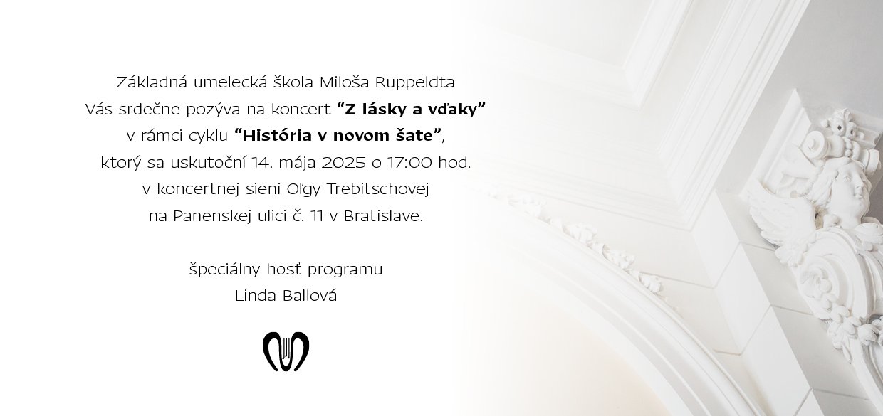 Z lásky a vďaky 2025
